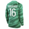 Paris Saint Germain 2023-24 Sergio Rico 16 Doelman Thuisshirt Lange Mouw